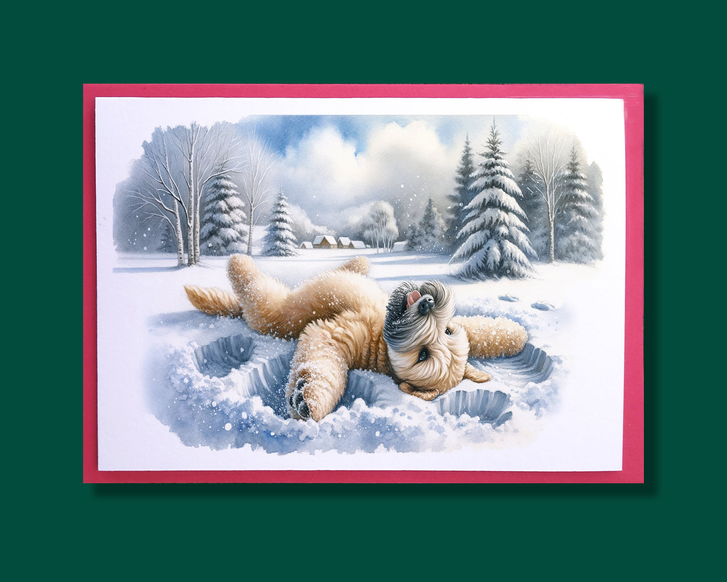 Snow Range Christmas Cards Pack of 5