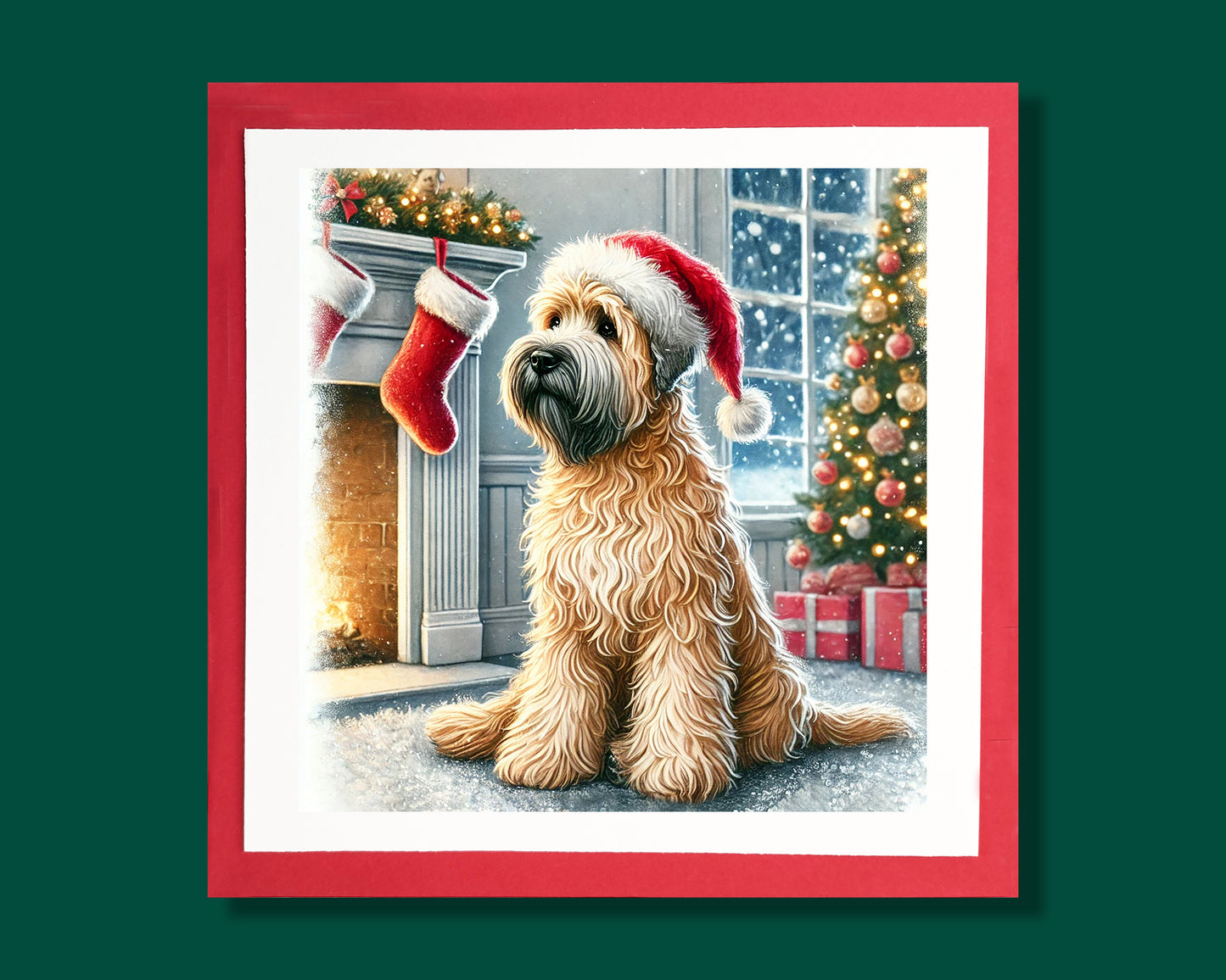 Waiting For Santa Card