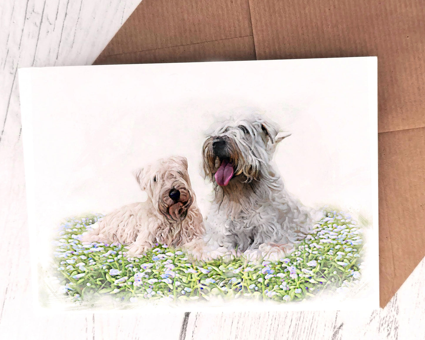 Soft Coated Wheaten Terrier Proud Daddy Card